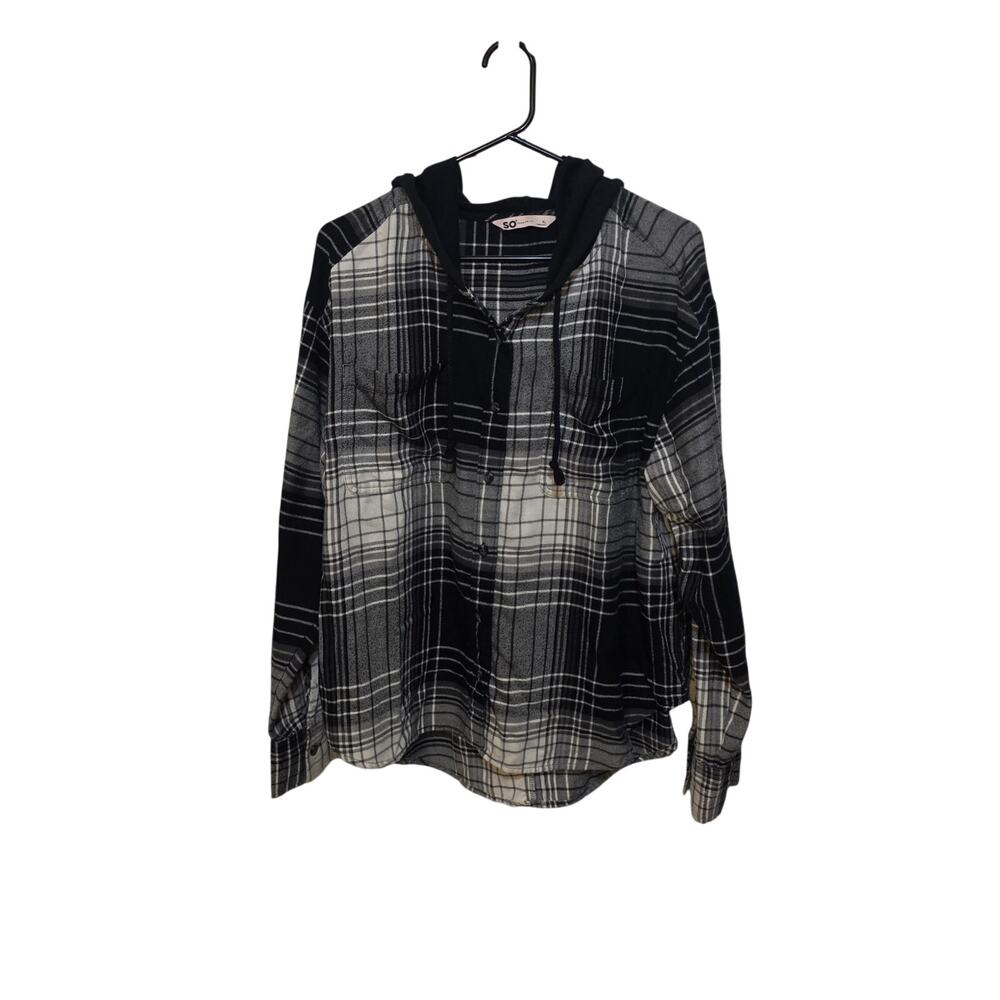 SO Brand XL Women's Plaid Hoodie